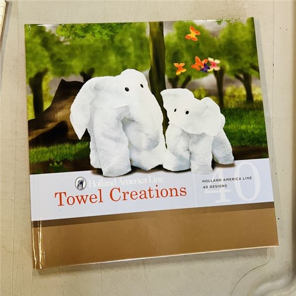 20X TOWEL CREATION BOOKS HOW TO FOLD TOWELS