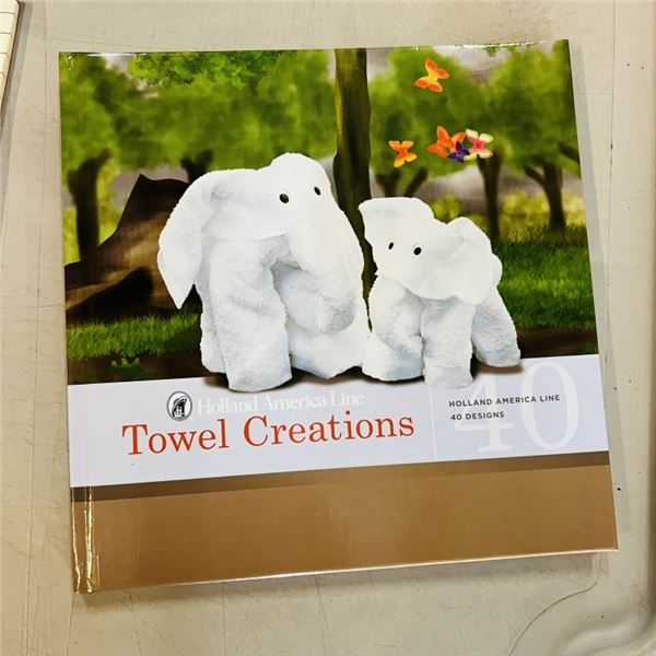 20X TOWEL CREATION BOOKS HOW TO FOLD TOWELS