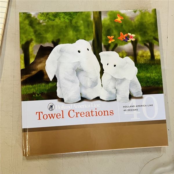 240X TOWEL CREATION BOOKS HOW TO FOLD TOWELS