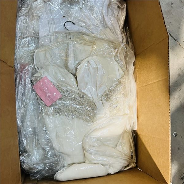 10X ASSORTED WEDDING DRESSES