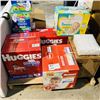Image 5 : 10X BOXES DIAPERS PADS ETC