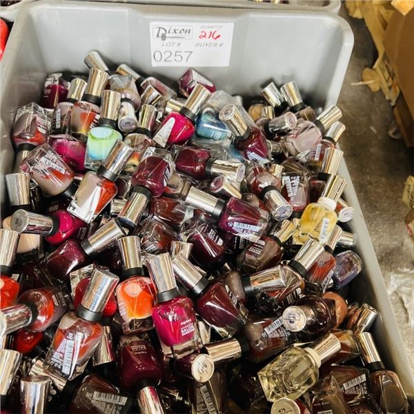ASSORTED NAIL POLISH SEE PHOTOS