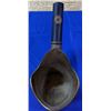 Image 2 : BRASS COAL IRON WITH WOODEN HANDLE SEE PHOTOS