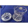 Image 2 : CRYSTAL BISCUIT JAR WITH LID SEE PHOTOS