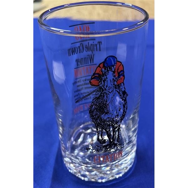 1948 CITATION TRIPLE CROWN GLASS SEE PHOTOS