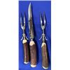 Image 1 : 3 PIECE LARSON CARVING SET SEE PHOTOS