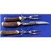 Image 2 : 3 PIECE LARSON CARVING SET SEE PHOTOS