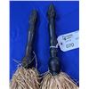 Image 1 : 2X CEREMONIAL SHAKERS H-CARVED AFRICAN SEE PHOTOS