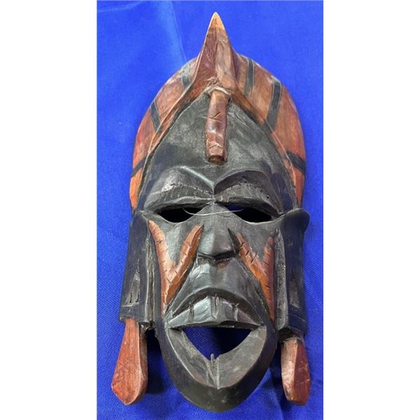 MASK  10" X 5" H-CARVED AFRICAN SEE PHOTOS