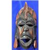 Image 1 : MASK  10" X 5" H-CARVED AFRICAN SEE PHOTOS