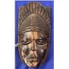 Image 1 : H-CARVED AFRICAN MASK 11" X 7" SEE PHOTOS