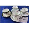 Image 1 : 4 TEA CUPS AND SAUCERS SEE PHOTOS