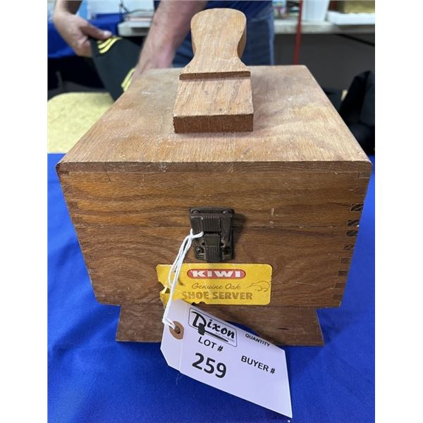 VINTAGE KIWI SHOE SHINE KIT SEE PHOTOS