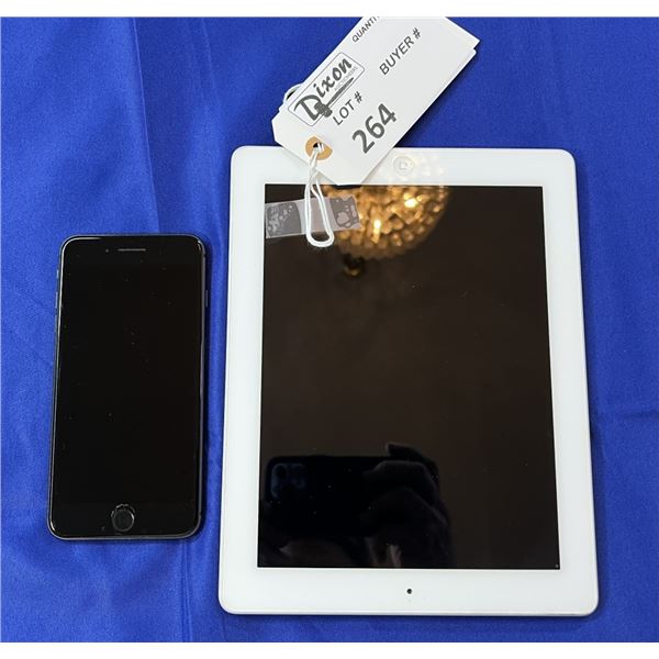 IPAD AND IPHONE BOTH LOCKED AS-IS SEE PHOTOS