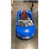 Image 1 : KIDS BLUE R8 RIDE ON CAR WITH CHARGER- WORKING