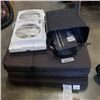 Image 1 : TRIFOLD MATTRESS WITH WINDOW FANS AND PAPER SHREDDER BOTH WORKING