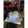Image 1 : 2 LARGE BAGS OF AMAZON RETURN ITEMS TAYLOR SCALE, HOLE PUNCH, CONTROLLER SKIN AND MORE