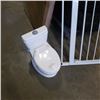 Image 3 : DAYCARE PLAY MAT WITH 2 METAL PRESSURE BABY GATES ONE IS NEW WITH NEW FLUSING SOUND POTTY