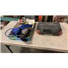Image 1 : TRAY OF TOOLS, KNIVES, ROTARY TOOL, ROPE, PALM SANDER