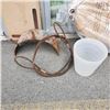 Image 1 : HEAVY DUTY HOSE HANGER WITH CABLE SLING AND WASTE BIN