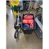 Image 1 : FOLDING GOLF BAG CART AND TOTE OF GAS CANS
