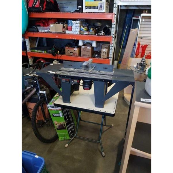 CRAFTSMAN ROUTER AND VERMONT CASTINGS ROUTER TABLE