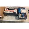 Image 2 : TILE SAW, DRILL, DRAIN SNAKE, ROAD FLARE, ELECTRIC BASEBOARD HEATER AND SPOTLIGHT