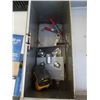 Image 8 : CRATE OF TOOLS, WOOD PLANE, AXE, SAW, SHOP SUPPLIES