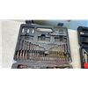 Image 8 : AIR IMPACT GUN WITH AND PARTIAL BIT SETS, HOLESAW KIT WITH VINTAGE PARTS CLEANER BRUSH AND MARINE LI