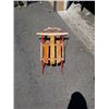 Image 1 : WOOD AND METAL KIDS SLED