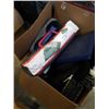 Image 2 : LARGE BOX OF CAMP GEAR FOLDING CHAIRS, CHAIR MEMOR FOAM PADS, TENTS AND MORE