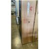 Image 2 : 58 INCH SOLID RECLAIMED WOOD ENTRY BENCH GREY - IN BOX, RETAIL $367