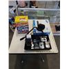 Image 1 : BLURAY PLAYER, TRAY OF CAMERAS, LED STAR SHOWER LED WALL DISPLAY