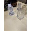 Image 2 : PITCHER, CRYSTAL AND GLASS CANDLE HOLDERS AND CANDLE STAND
