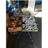 Image 1 : LOT OF VINTAGE BOTTLES, MUGS, COASTERS AND MORE