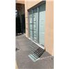Image 2 : TALL GLASS AND METAL SHOE RACK