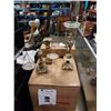 Image 1 : CHERUB ASH TRAY, SCALE AND CHERUB CANDLE STAND