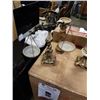 Image 2 : CHERUB ASH TRAY, SCALE AND CHERUB CANDLE STAND