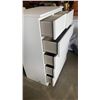 Image 2 : WHITE 6 DRAWER CHEST OF DRAWERS