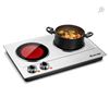 Image 1 : Costway EP24891US Ceramic Double Hot Plate Burner