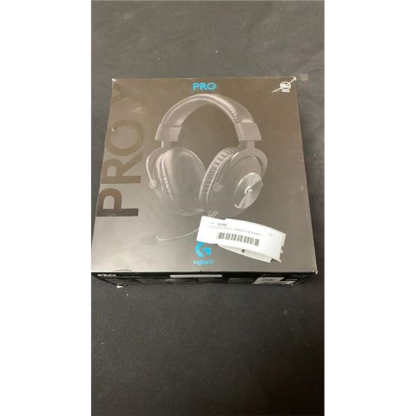 LOGITECH PRO X GAMING HEADSET - TESTED WORKING, RETAIL $169