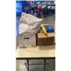 Image 1 : 3 BOXES KIDS TOYS, STARWARS COLLECTIBLES, DAVINCI ORNITHOPTER WOOD MODEL KIT