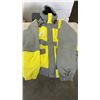 Image 2 : ONEILL SKI JACKET ESCAPE SERIES WITH ROLL OF FABRIC AND COACH COIN PURSE