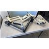 Image 1 : LEISEGANG MEDICAL SCOPE AND 2 MONITOR MOUNTS AND BASE