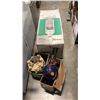 Image 1 : BIRD CAGE, THERMOS, FIGURE, ROUTER MOTOR, RACKETS AND SOCCER BALL