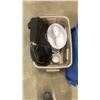 Image 2 : 2 TOTES OF POTS, PANS, SERVING DISHES, MUGS, BACKPACK, USB PET WATER DISH