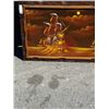 Image 2 : SHIP PAINTING ON VELVET