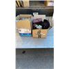 Image 1 : 2 BOXES OF DVDS, MOVIES, COLLECTIBLES