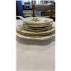 Image 2 : ROYAL ALBERT CROWN CHINA PLATES, CREAM AND PLATTER AND HAMMERSLEY GLAMIS HEATHER BONE CHINA PLATES A