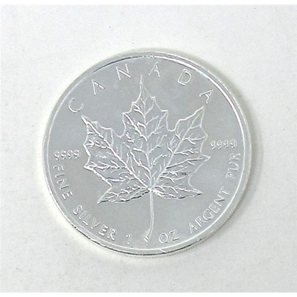 1 Oz. Canada .9999 Silver Maple Leaf Coin